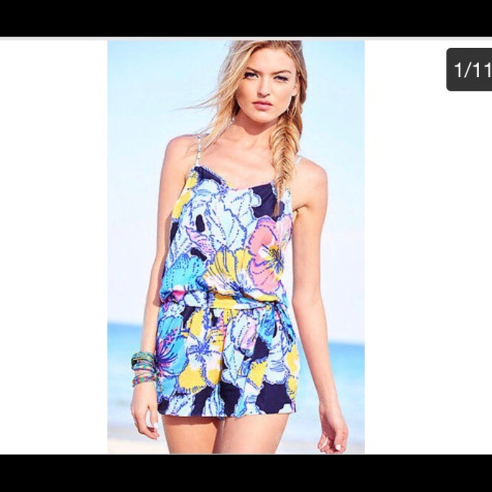 Lilly Pulitzer big flirt Deanna Romper